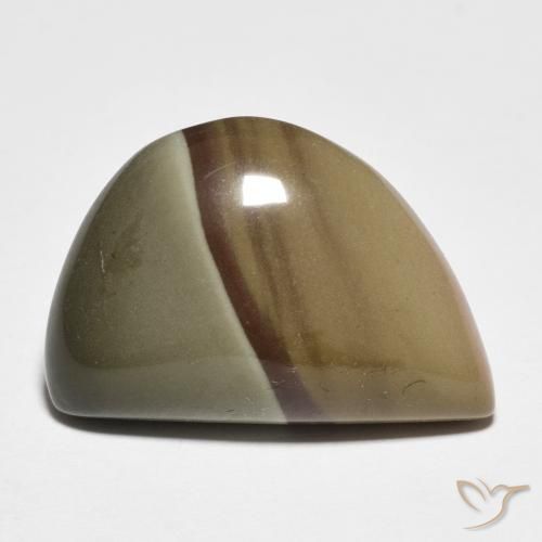11.50ct Natürlicher Mehrfarbig Jaspis, Fantasie, Lichtundurchlässig