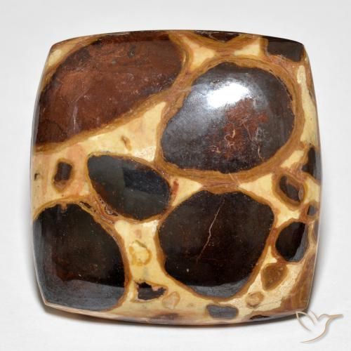 27.48ct Natürlicher Mehrfarbig Jaspis, Kissen, Lichtundurchlässig