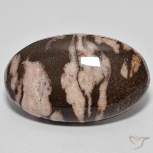 25.70ct Natürlicher Mehrfarbig Jaspis, Oval, Lichtundurchlässig