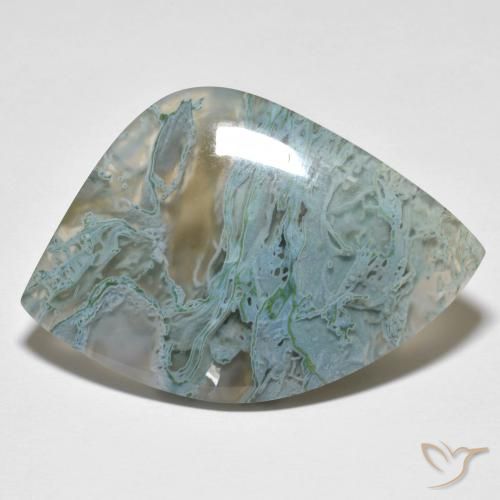 34.10ct Natürlicher Mehrfarbig Jaspis, Fantasie, Lichtdurchlässig