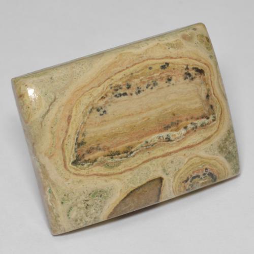 9,17 ctw natürlicher Mehrfarbig Jaspis, Baguette, Lichtundurchlässig