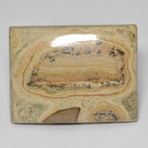 9,17 ctw natürlicher Mehrfarbig Jaspis, Baguette, Lichtundurchlässig