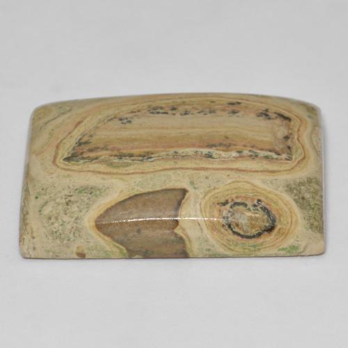 9,17 ctw natürlicher Mehrfarbig Jaspis, Baguette, Lichtundurchlässig