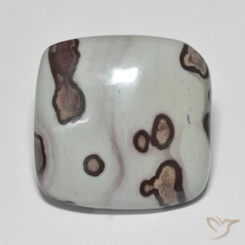 29.21ct Natürlicher Mehrfarbig Jaspis, Kissen, Lichtundurchlässig