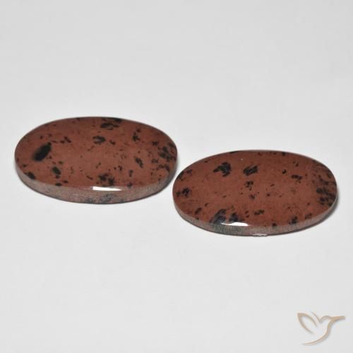 24.20 ct natürliche Mehrfarbig Jaspis-Edelsteine, Oval, Lichtundurchlässig