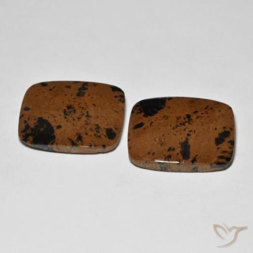 23.67 ct natürliche Mehrfarbig Jaspis-Edelsteine, Kissen, Lichtundurchlässig