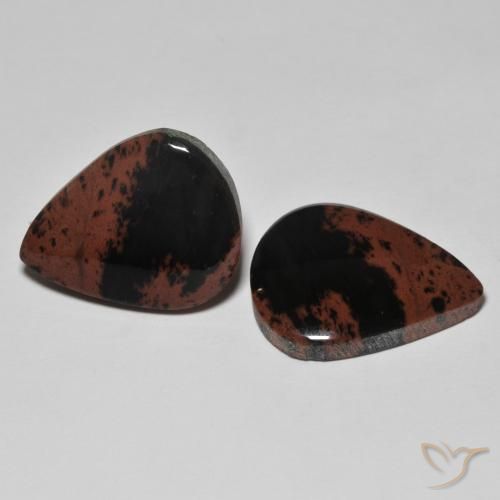 19.97 ct natürliche Mehrfarbig Jaspis-Edelsteine, Birnenform, Lichtundurchlässig