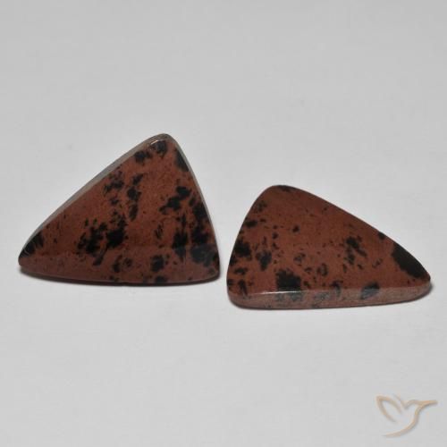 20.20 ct natürliche Mehrfarbig Jaspis-Edelsteine, Trillion, Lichtundurchlässig
