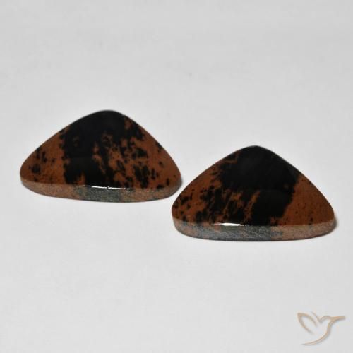 18.99 ct natürliche Mehrfarbig Jaspis-Edelsteine, Trillion, Lichtundurchlässig