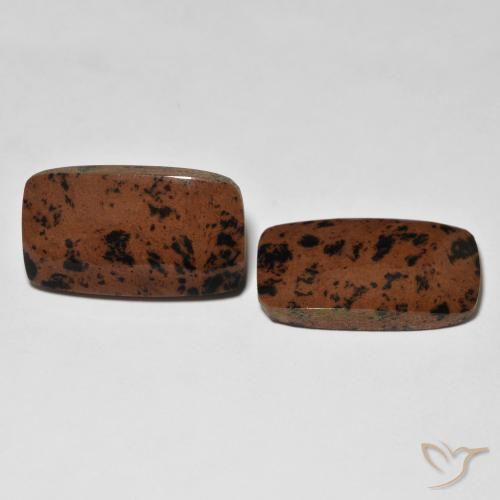 23.58 ct natürliche Mehrfarbig Jaspis-Edelsteine, Kissen, Lichtundurchlässig