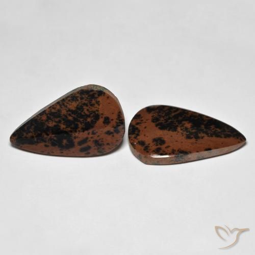 23.22 ct natürliche Mehrfarbig Jaspis-Edelsteine, Birnenform, Lichtundurchlässig