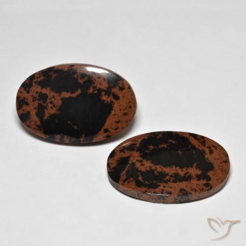 25.68 ct natürliche Mehrfarbig Jaspis-Edelsteine, Oval, Lichtundurchlässig