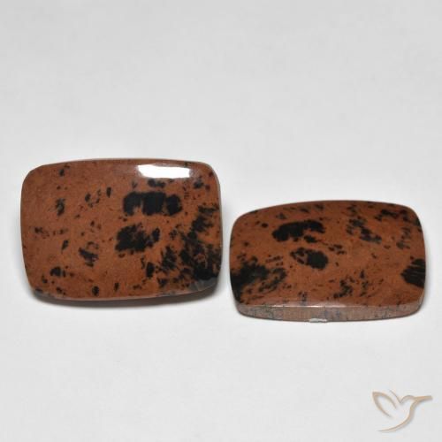24.89 ct natürliche Mehrfarbig Jaspis-Edelsteine, Kissen, Lichtundurchlässig