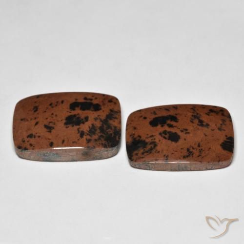 24.89 ct natürliche Mehrfarbig Jaspis-Edelsteine, Kissen, Lichtundurchlässig