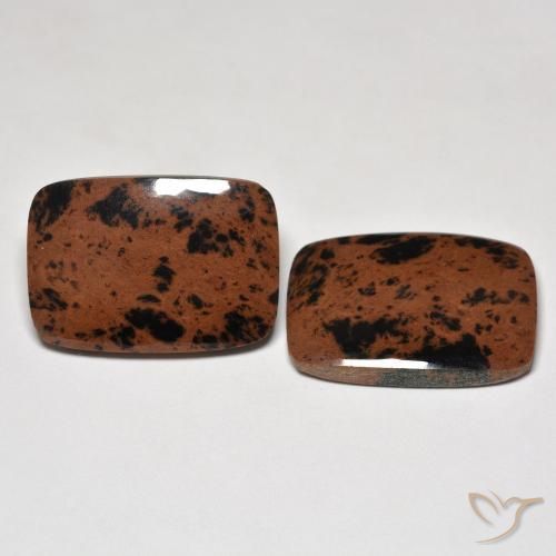 24.42 ct natürliche Mehrfarbig Jaspis-Edelsteine, Kissen, Lichtundurchlässig