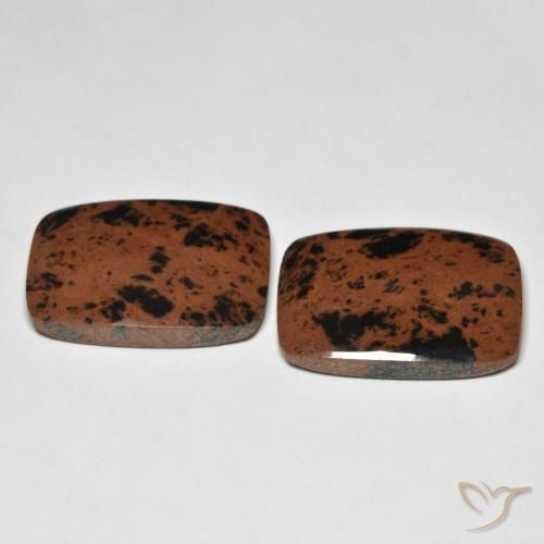 24.42 ct natürliche Mehrfarbig Jaspis-Edelsteine, Kissen, Lichtundurchlässig