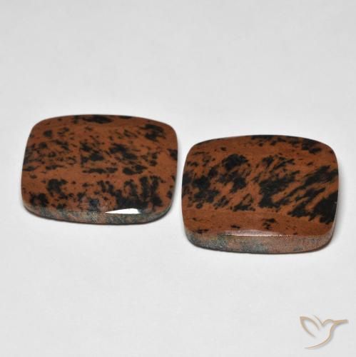 23.47 ct natürliche Mehrfarbig Jaspis-Edelsteine, Kissen, Lichtundurchlässig