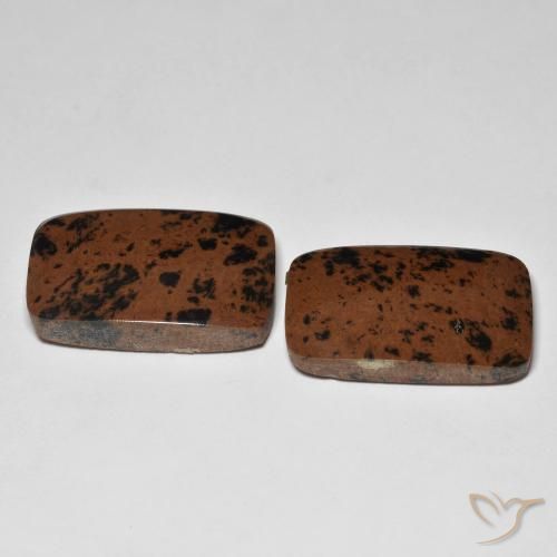 28.07 ct natürliche Mehrfarbig Jaspis-Edelsteine, Kissen, Lichtundurchlässig