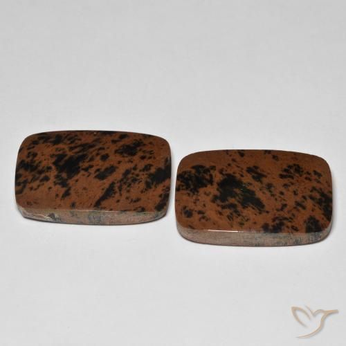 31.63 ct natürliche Mehrfarbig Jaspis-Edelsteine, Kissen, Lichtundurchlässig