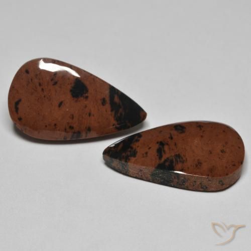 15.86 ct natürliche Mehrfarbig Jaspis-Edelsteine, Birnenform, Lichtundurchlässig