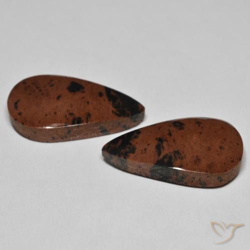15.86 ct natürliche Mehrfarbig Jaspis-Edelsteine, Birnenform, Lichtundurchlässig