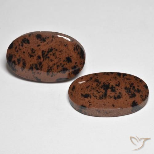 24.03 ct natürliche Mehrfarbig Jaspis-Edelsteine, Oval, Lichtundurchlässig