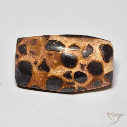 15.23ct Natürlicher Mehrfarbig Jaspis, Kissen, Lichtundurchlässig