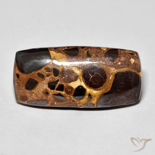 21.10ct Natürlicher Mehrfarbig Jaspis, Kissen, Lichtundurchlässig