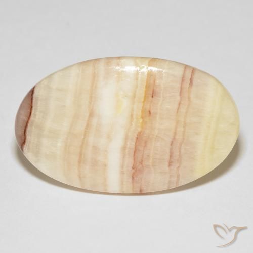 45.06ct Natürlicher Mehrfarbig Jaspis, Oval, Lichtundurchlässig