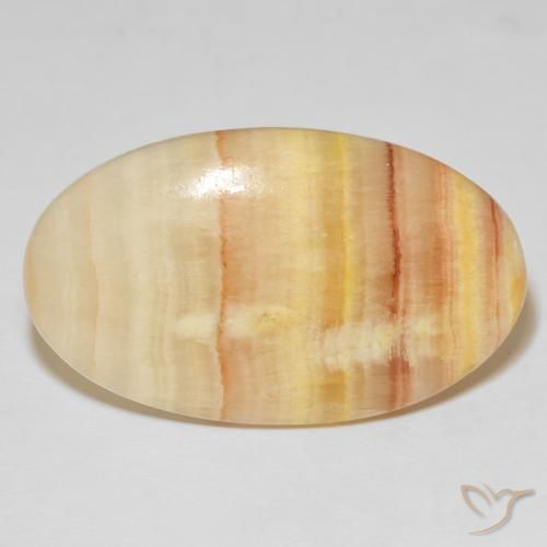 59.97ct Natürlicher Mehrfarbig Jaspis, Oval, Lichtundurchlässig