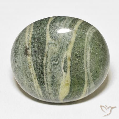 48.64ct Natürlicher Mehrfarbig Jaspis, Oval, Lichtundurchlässig