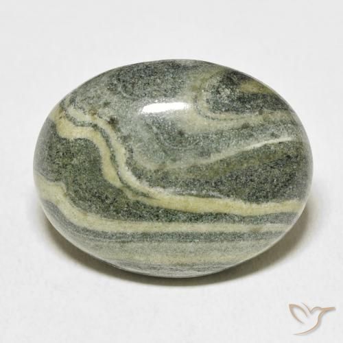 29.14ct Natürlicher Mehrfarbig Jaspis, Oval, Lichtundurchlässig