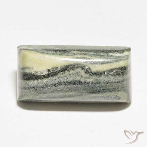 20.75ct Natürlicher Mehrfarbig Jaspis, Baguette, Lichtundurchlässig