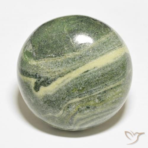 46.03ct Natürlicher Mehrfarbig Jaspis, Runden, Lichtundurchlässig, Photo A
