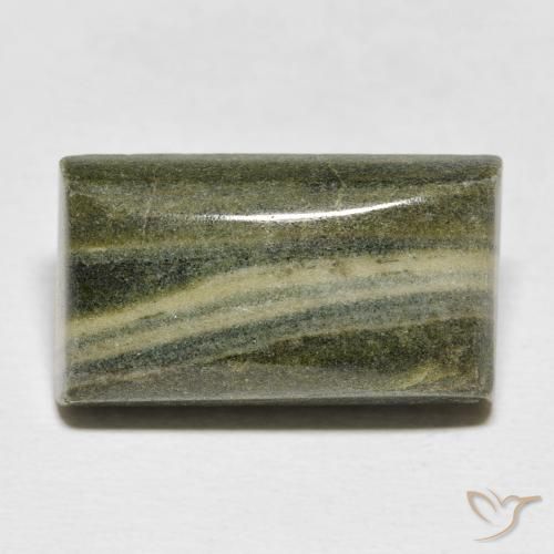 17.48ct Natürlicher Mehrfarbig Jaspis, Baguette, Lichtundurchlässig