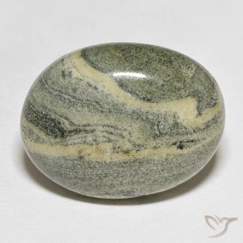 23.81ct Natürlicher Mehrfarbig Jaspis, Oval, Lichtundurchlässig