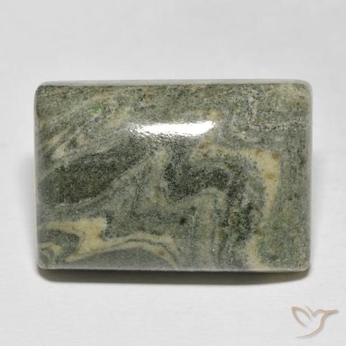 35.49ct Natürlicher Mehrfarbig Jaspis, Baguette, Lichtundurchlässig
