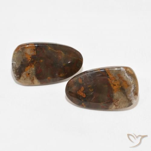 14.12 ct natürliche Mehrfarbig Jaspis-Edelsteine, Fantasie, Lichtundurchlässig