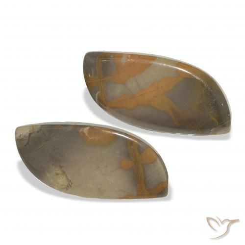 19.87 ct natürliche Mehrfarbig Jaspis-Edelsteine, Fantasie, Lichtundurchlässig