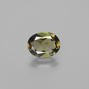 1,60 ctw natürlicher grüner Kornerupin, Oval Schliff, VVS