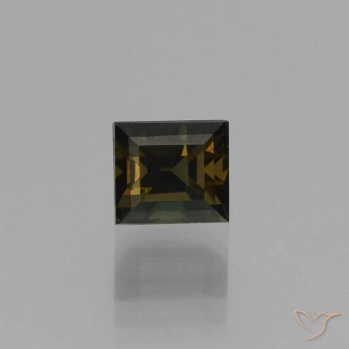 1.09ct Natürlicher Schokoladenbraun Kornerupin, Baguette, VVS