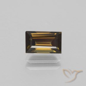 1.40ct Natürlicher Zimtbraun Kornerupin, Baguette, VVS-VS