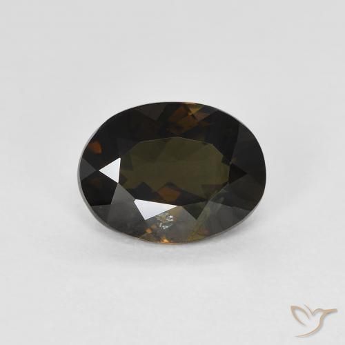 1.70ct Natürlicher Schokoladenbraun Kornerupin, Oval, VS-SI