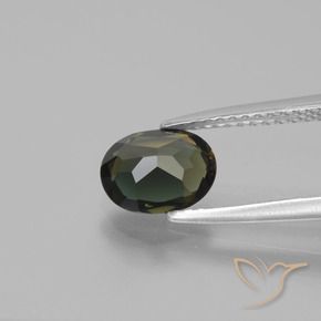 9,17 ctw natürlicher grünlich-braun Kornerupin, Oval, VVS