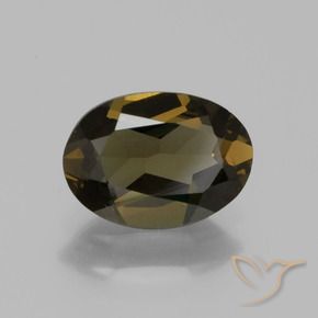 9,17 ctw natürlicher Tiefes Goldbraun Kornerupin, Oval, VVS