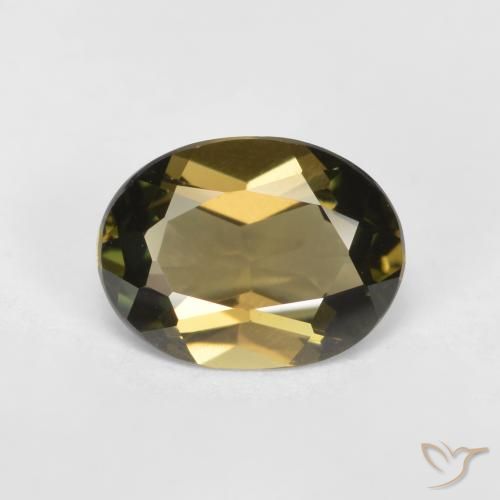 0.92ct Natürlicher Kühles Braun Kornerupin, Oval, VVS