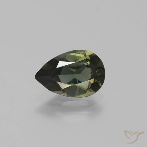 1.29ct Natürlicher Mittel braun Kornerupin, Birnenform, VS