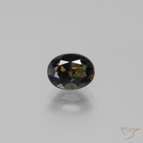 1.19ct Natürlicher Schokoladenbraun Kornerupin, Oval, VS-SI