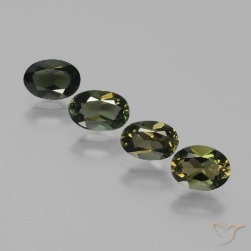 1.90ctw Natürlicher dunkelbraun Kornerupin, Oval, VVS-VS