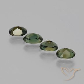 1.90 ct natürliche dunkelbraun Kornerupin-Edelsteine, Oval, VVS-VS